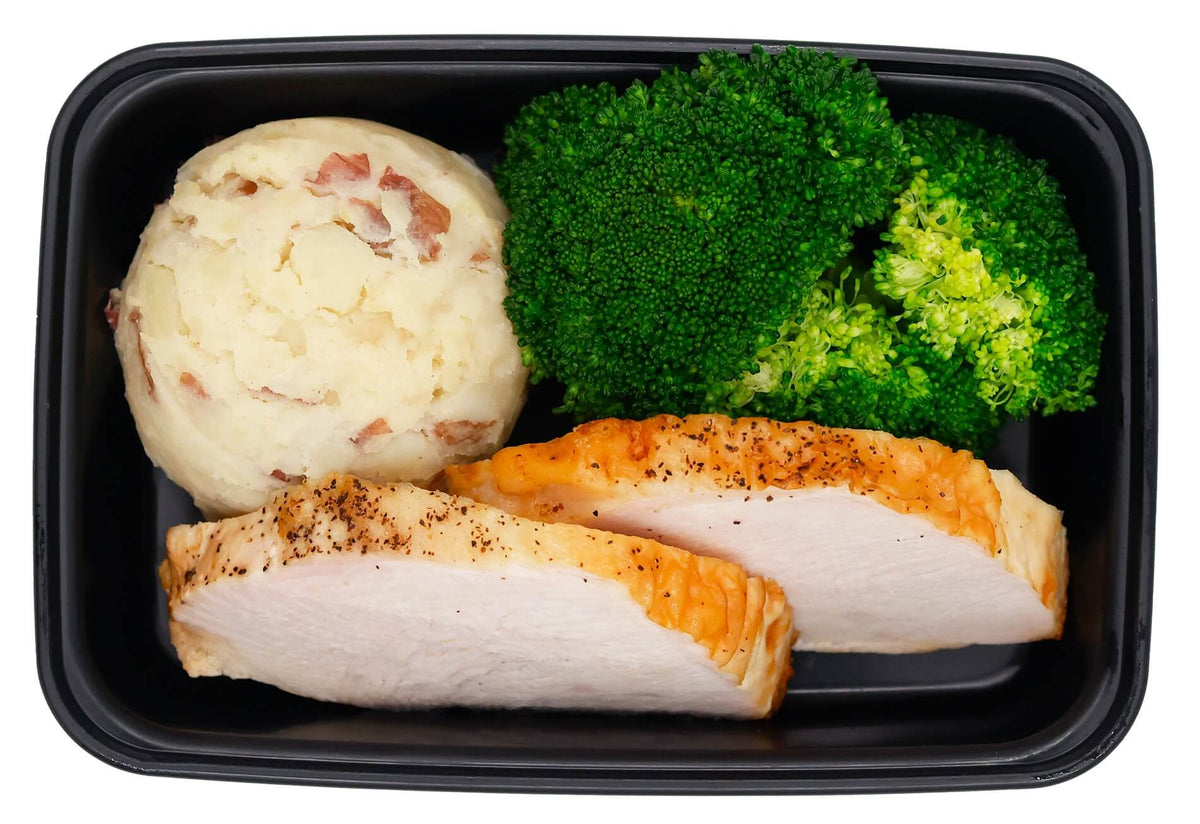 #25 Turkey Breast, Red Skin Mashed Potatoes &amp; Broccoli Image 2 Prep Kitchen