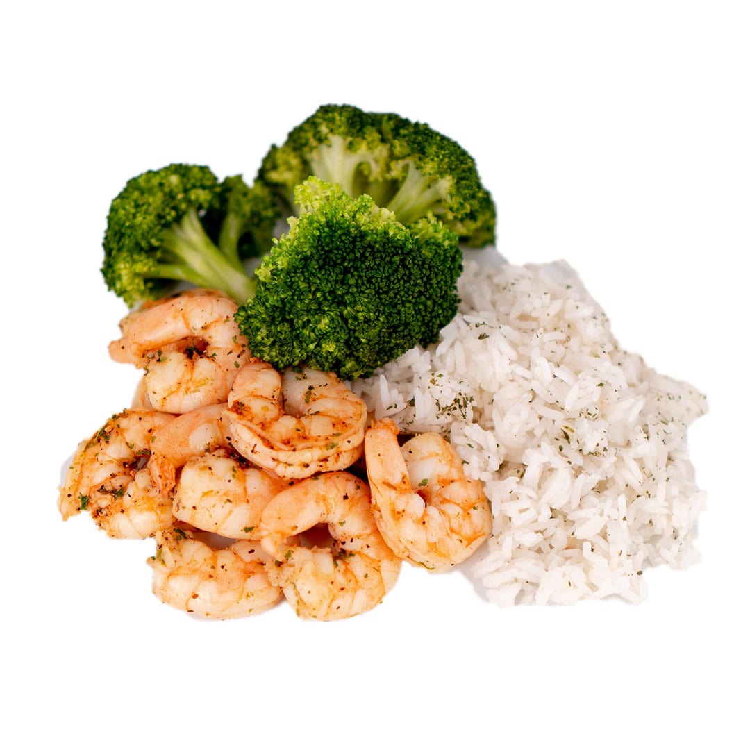 Shrimp, Jasmine Rice & Broccoli