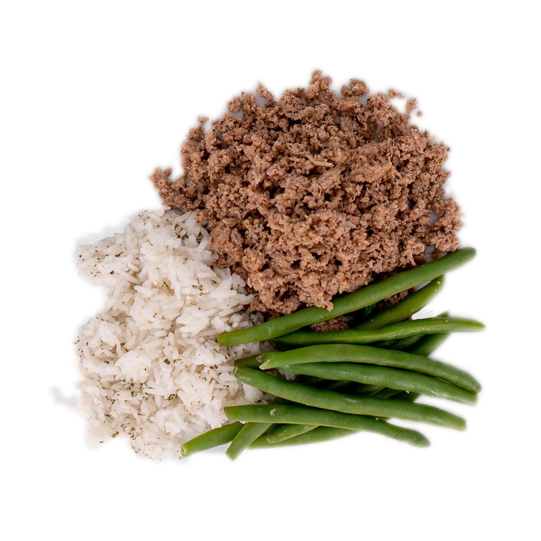 Ground Turkey, Jasmine Rice & Green Beans