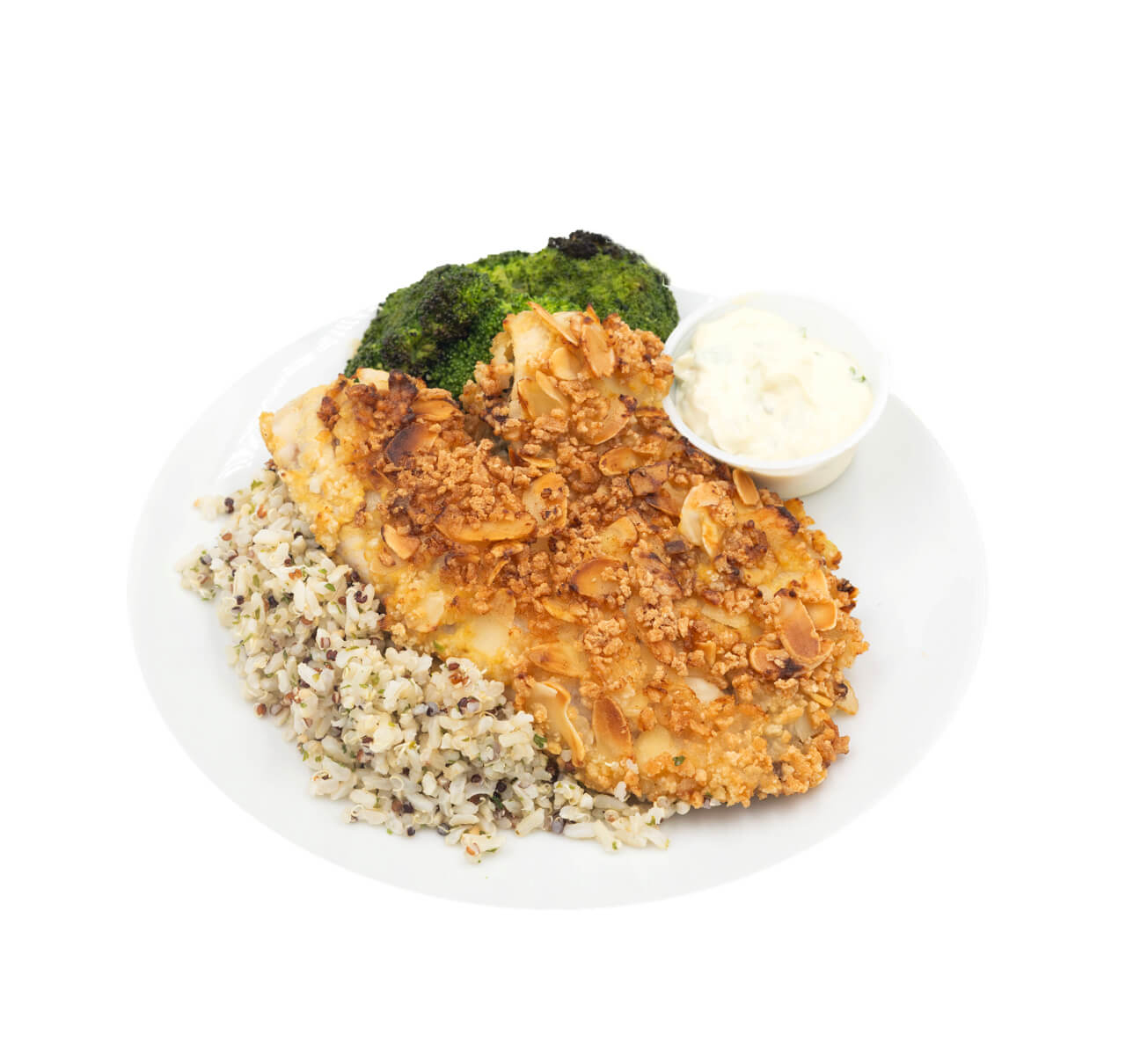 Almond Crusted Tilapia