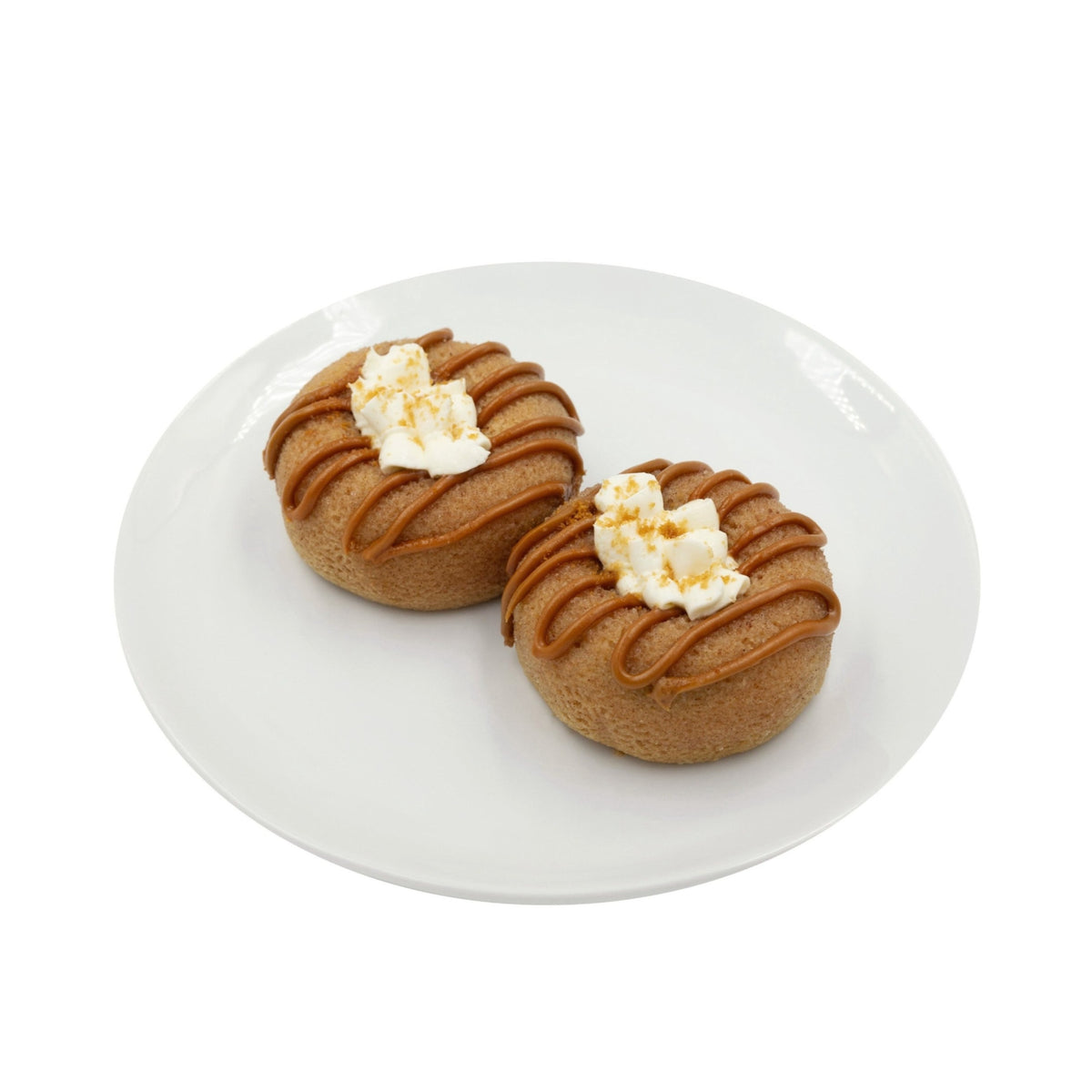 Cookie Butter Cheesecake Protein Donuts