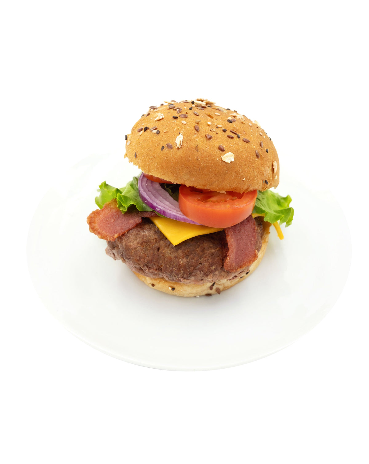 Bacon Cheeseburger with Whole Grain Bun