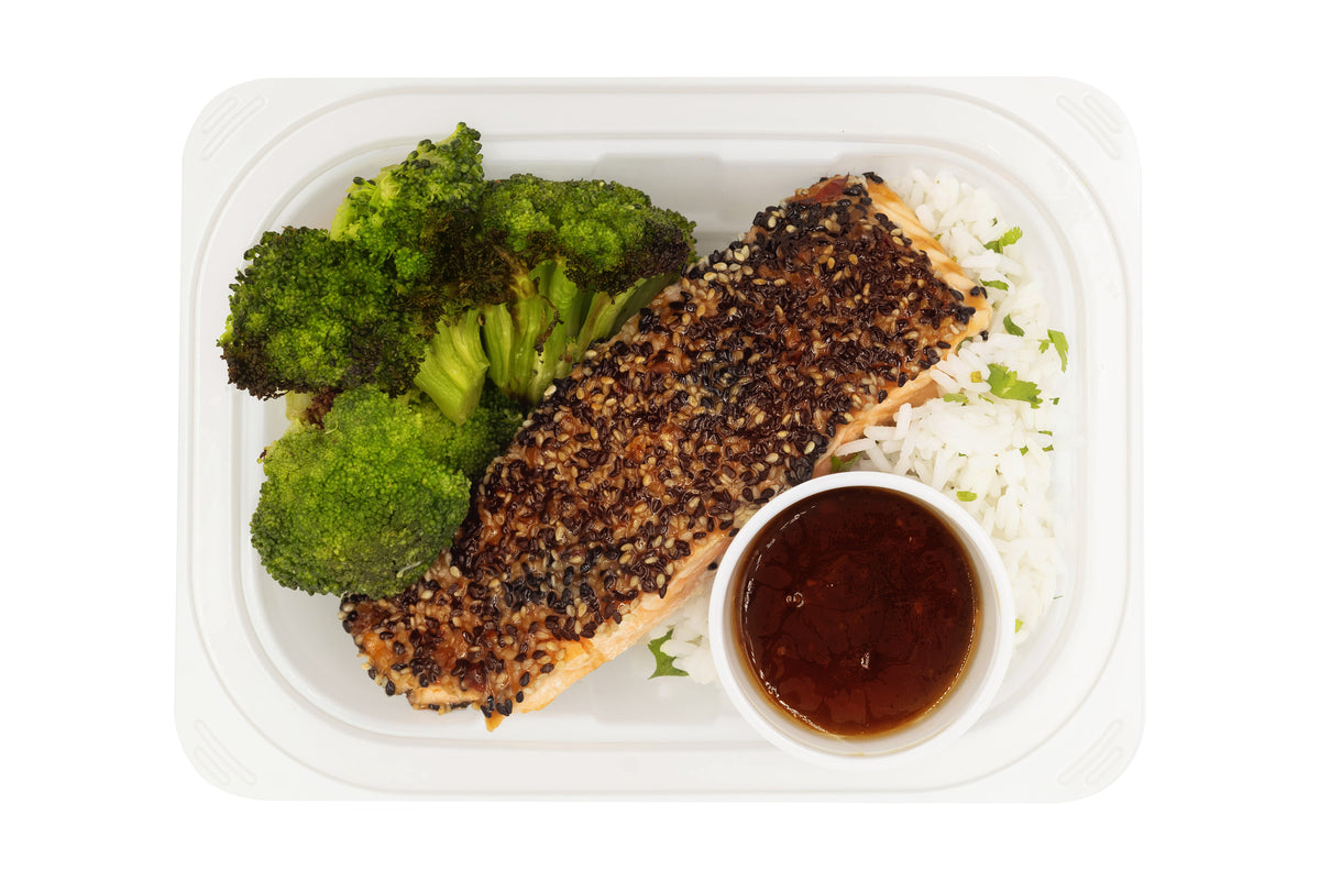 Sesame Teriyaki Salmon