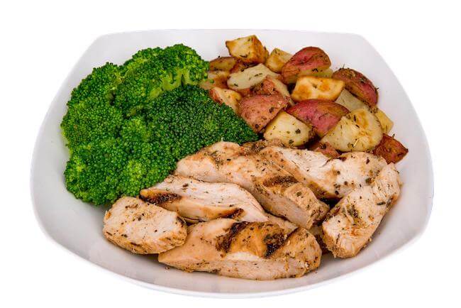 #6 Grilled Chicken, Red Potatoes &amp; Broccoli Image 1 Prep Kitchen