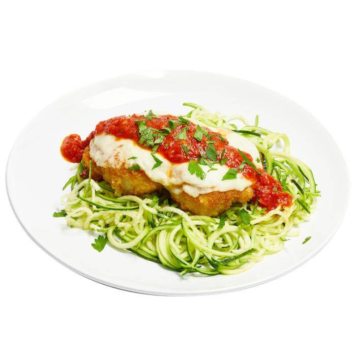 Chicken Parm on Zoodles Image 1 Prep Kitchen