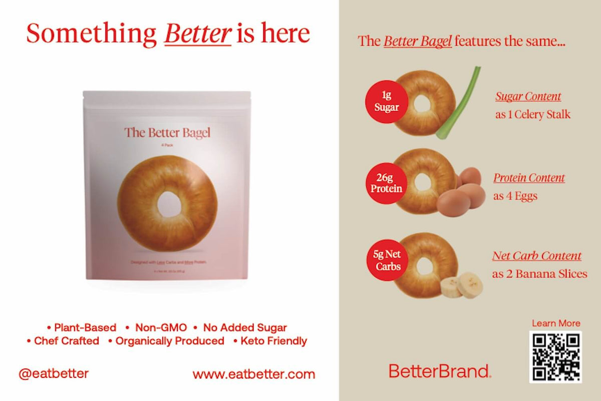 The Better Bagel™ - Four Pack Image 2 Prep Kitchen